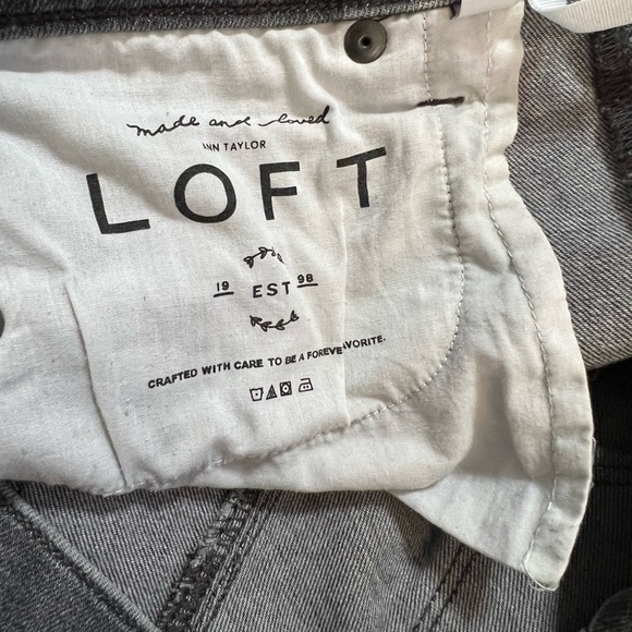 Loft Black Modern Skinny Jean (Sz 2) - Picture 7 of 13